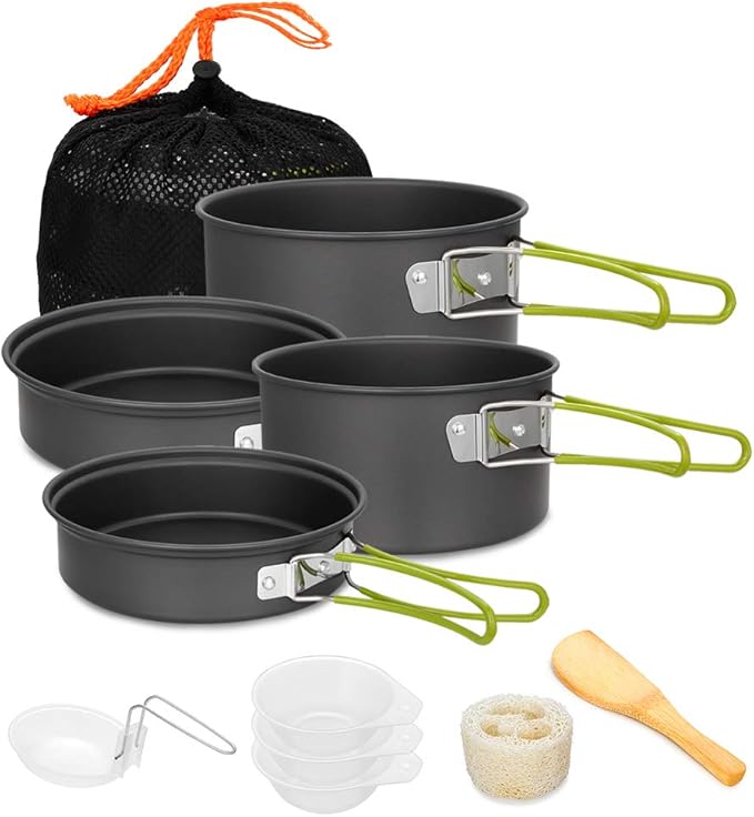 Gutsdoor Camping Cookware Set Camping Gear